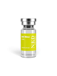 a bottle of nic water on a white background
